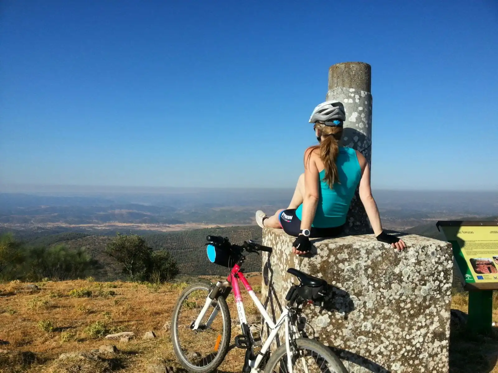 Mountain biking